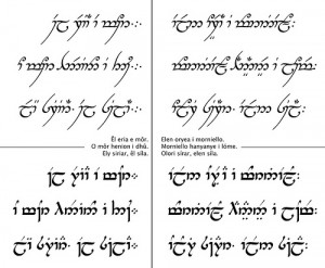Aníron - Sindarin - Quenya