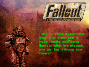 Fallout Wallpaper John Maxson quote by chaoticbeta