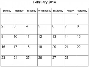 ... 2014 Calendar Printable and Templates – February Calendar 2014