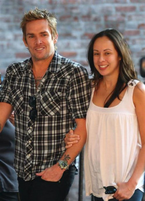 Mark McGrath and His Wife