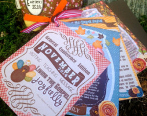 ... 2014 LDS Visiting Teaching Handout / Kit - October General Conference