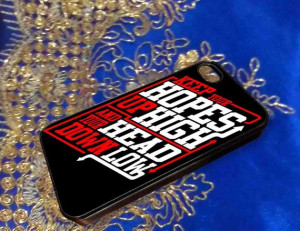 Keep Hopes High and Head Down Low Quote A Day To by akubolomundes, $6 ...