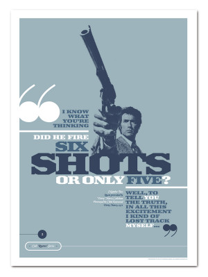 of Cult Quotes Series. These posters integrate the Cult Movie Quotes ...
