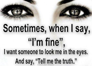 ... ve fallen victim to the i m fine syndrome more times than i
