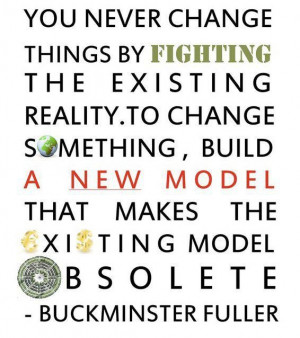 Buckminster Fuller, you were a genius.