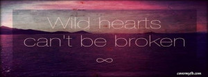 Wild Hearts Can't Be Broken Facebook Cover