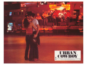 Urban Cowboy, French Movie Poster, 1980 Stretched Canvas Print