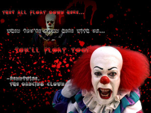 Pennywise The Dancing Clown Tim Curry Pennywise the dancing clown by