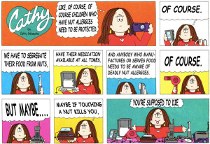 ... Cathy' comic strip is infinity times funnier with Louis C.K. quotes
