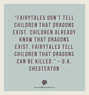 Chesterton I love this! I always knew dragons existed! Learned ...