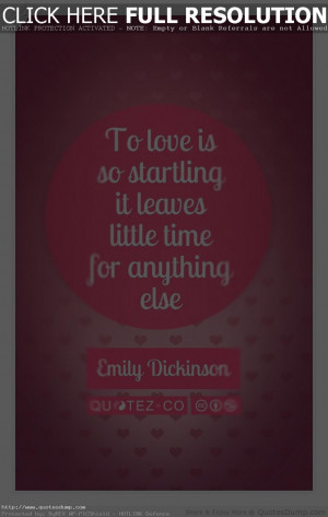 love is so startling quote