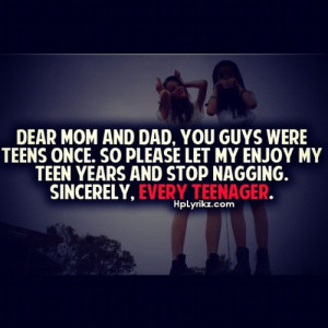pricejkp:Yea #hplyrikz #teenagers #mom #dad #leave #me #alone. # ...