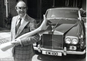 Eric Morecambe had a Rolls Royce with EM 100 as its registration ...
