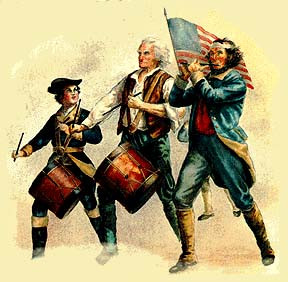 Picture of Revolutionary War Soldiers