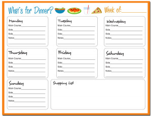 Search Results for: Free Weekly Meal Planner Template