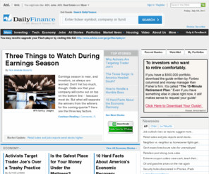 ... stock portfolio and access up-to-the-minute stock market data at