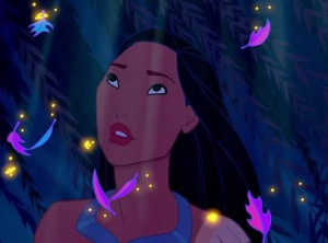 Which question did Pocahontas' mother ask Grandmother Willow?