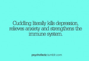 Cuddling Quotes