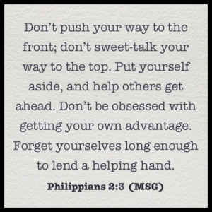 Philippians #Bible #Verse #Selfless #Love #Life #Help #Christ #God # ...