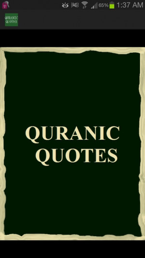 quotes quranic quotes comprises of translations of a relatively small ...