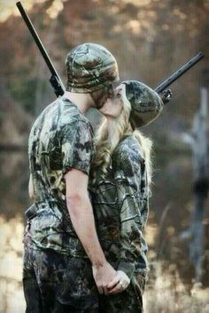 The couple that hunts together stays together♡ More