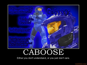 CABOOSE caboose red vs blue