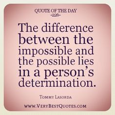 Back > Quotes For > Determination Quotes Sports