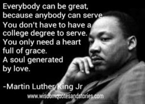 ... grace and soul generated by love can serve - Wisdom Quotes and Stories