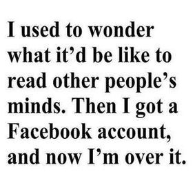 There is so many people on Facebook that do stupid, funny or weird ...
