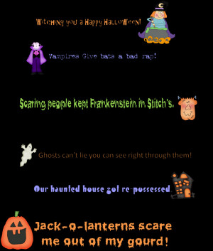 Halloween Fun Sayings