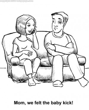 Wordless Wednesday: Super Funny Parenting & Pregnancy Cartoons.