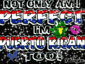 Like It Says Not Only Am I Perfect I Am Puerto Rican Too!!!!