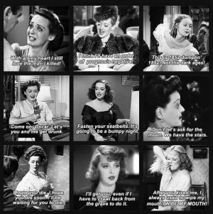 Bette Davis, memoraveis quotes.