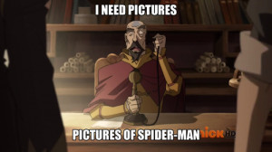JK Simmons spider-man the legend of korra tenzin j jonah jameson