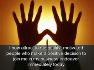 Law of Attraction Prosperity Affirmations