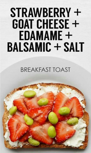 Breakfast Toast, Breakfast Ideas, Balsamic Vinegar, Healthy Breakfast ...