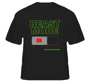 Marshawn Lynch Beast Mode T Shirt