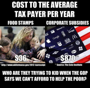 Corporate subsidies cost the average taxpayer $870 per year ...