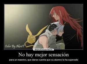 carteles anime gray man allen walker cross maestro desmotivaciones