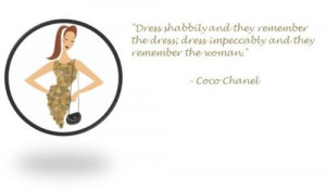 Fashion quote from Walking in My Shoes.