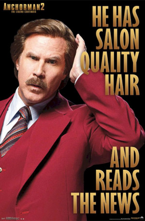 Related Pictures movie poster will ferrell ron burgundy funny ...