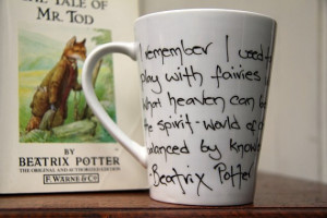 Beatrix Potter quote mug