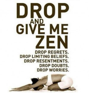 Yoga is the Zen of life ~ What do you think?