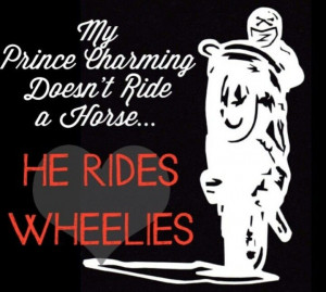 ... doesn't ride a horse he rides wheelies - sportbike - Motorcycle Quote
