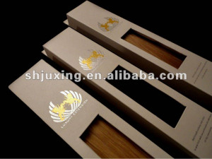 New design box packaging for hair extensions