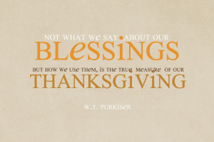 thanksgiving quote thankful for my family and friends