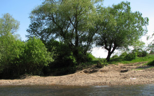 Riverside background