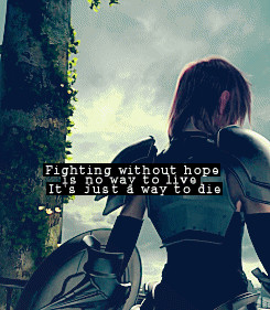 ... Claire “Lightning” Farron quotes from FFXIII/FFXIII-2/Dissidia 012