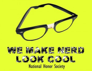 Shirt Template for National Honor Society - WE MAKE NERD