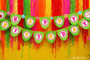 ... banners happy parties decor luau birthday parties banners birthday